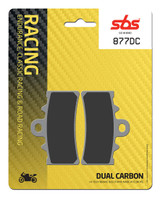 SBS Dual Carbon "Racing" Brake Pads 877 DC - Front
Fitment
Aprilia RS 457
BMW G 310 R/GS (2016+)
KTM RC 390 (2014+)
KTM Duke 390 (2013+)
Same as WRP 7477 F1R
Equivalent to Galfer 450
Equivalent to Vesrah VD-9068
Equivalent to EBC FA606