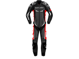 SPIDI "Track Wind Pro" Motorcycle Racing Leather Suit Black/Red