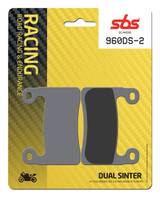 SBS Dual Sinter "Racing" Brake Pads 960 DS2 - Front