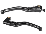 Bonamici Yamaha R6 (06-16) & R1 (04-14) Folding Levers (Black) Set