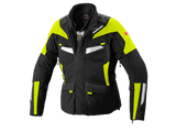 Spidi Alpen Trophy Adv Motorcycle Jacket Black / Flo Yellow