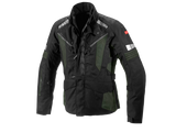 Spidi Outlander Adv Motorcycle Jacket Black / Drk Green