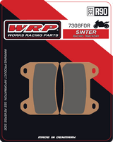 WRP Brake Pads Sinter Racing / Trackday 7306 F0R - Front (2/pc)
Fitment
Same as SBS 706 RST / RS
Aprilia RS 250 (1997-2002)
Aprilia RSV 1000 Mille (1997-2001)
BMW R 1200 Nine-T (2016+)
Ducati 748 S/R/SPS (1998-2002)
Ducati 848 (2008-2010) / Streetfighter 848 (2012-2015)
Ducati Monster 696 (2008-2012)
Ducati Monster 796 (2011-2014)
Ducati Monster 1100 (2009-2013)
Ducati Multistrada 1100/1200 (2007-2014)
KTM Duke 790
MV Agusta 675 F3 (2011-2014) / 675 Brutale (2012-2015)
MV Agusta 800 / 1090 Brutale (2013+)
Triumph Daytona 660
Equivalent to Galfer 176
Equivalent to Vesrah VD-262
Equivalent to EBC FA244