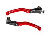 Bonamici BMW S1000RR Folding Levers (2020+) (Black/Red)