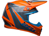 Bell "Moto-9S" Flex Helmet Sprite Gloss Orange / Gray: MOTO-D Racing