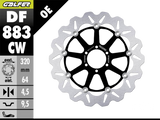 Galfer Aprilia RSV 1000 R / Factory Front Brake 320mm Floating Wave Rotor (04-12) (DF883CW-B) Galfer Aprilia RSV 1000 R / Factory Front Brake 320mm Floating Wave Rotor (04-12) (DF883CW-B)