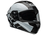 Bell Carbon "Race Star" Flex DLX Helmet Offset Black/White