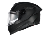 Nexx Y.100R Fullblack Matte Black Helmet (+iridium silver visor)