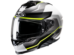 HJC i71 Helmet Nior Black/White/Gray/Hi-Viz
