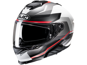HJC i71 Helmet Nior Black/White/Gray/Red