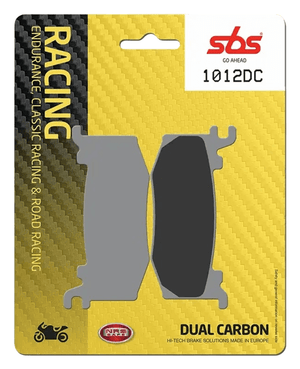 SBS Dual Carbon "Brembo Hypure" Brake Pads 1012 DC
Fits Brembo Hypure Caliper
Ducati Panigale V4 (2025+)
Aprilia RSV4 1100 (2025+)
KTM 990 RC-R (2025+)
Same as WRP-7612 F1R