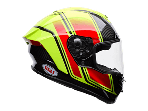 Bell Carbon "Race Star" Flex DLX Helmet Grid Yellow (RE-36952-005)