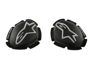 Alpinestars GP Plus Knee Sliders Black/White (6400226-12-O/S)