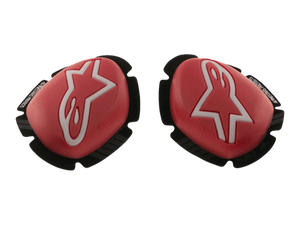 Alpinestars GP Plus Knee Sliders Red/White (6400226-32-O/S)