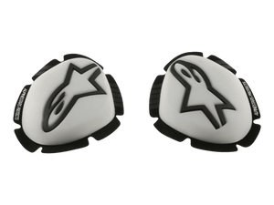 Alpinestars GP Plus Knee Sliders White/Black (6400226-21-O/S)