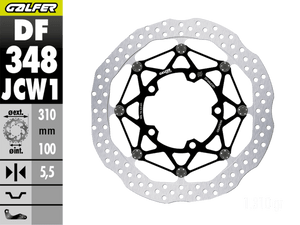 Galfer Suzuki GSX-R 600 / 750 Front Brake 310x5.5mm Billet Floating Floatech Rotor (06-07)