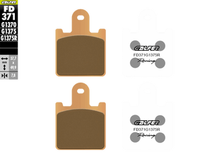Galfer Sinter Trackday Brake Pads FD371G1375R - Front (2/pc) (FD371G1375R)
