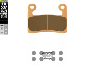 Galfer Sinter Trackday Brake Pads FD537G1375R - Front (2/pc) (FD537G1375R)