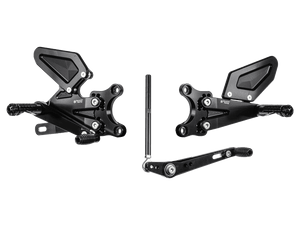 Bonamici Triumph Street Triple 765 R/RS/Moto 2 Rearsets (2023+)