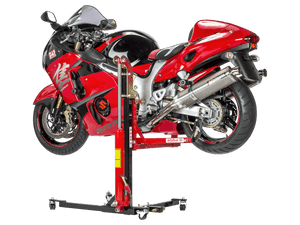 abba Sky Lift allows you to hold the bike in the wheelie position for greater accessibility to the front
