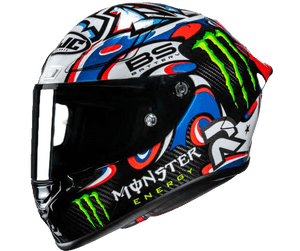 HJC RPHA 1N v2 Carbon Helmet Quartararo Le Mans 3 White / Black