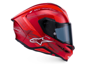 Alpinestars Supertech R7 Helmet A-Core (Red / Bright Red)