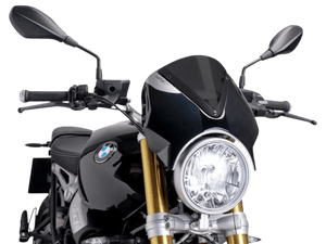 Puig BMW R nineT Retrovision Windscreen (14-18) (Dark Smoke)