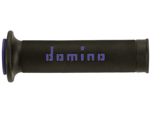 Domino "MotoGP" Sportbike Grips (Black/Blue) (Open)