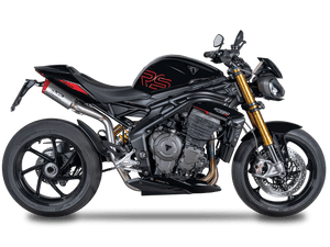 Spark Triumph Speed Triple 1200 "Double Dyno" High Mount Exhaust (Red) (2026+) (SP-GTR0109TR)