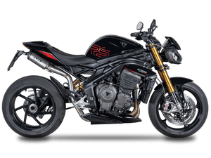 Spark Triumph Speed Triple 1200 "Double Dyno" High Mount Exhaust (Carbon) (2026+)