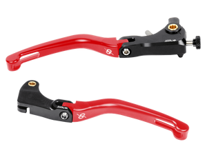 Bonamici Yamaha R1 Brake & Clutch Levers (2025+) (Black/Red) (Brembo Master)