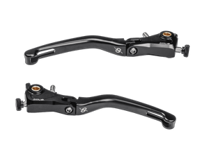 Bonamici Ducati Multistrada V4 Folding Levers (Black) - MOTO-D Racing