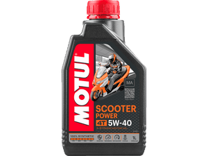 Motul Scooter Power Synthetic 4T Engine Oil (1L)