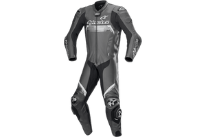 Alpinestars Missile Ignition V2 Leather Race Suit (Black/Black)
