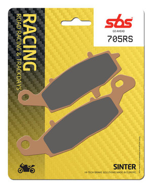 SBS Racing Sinter "Racing" Brake Pads 705 RS - Front
Fitment
Suzuki SV 650 (1999-2018) (Left Side)
Equivalent to Galfer 174
Equivalent to Vesrah VD-352
Equivalent to EBC FA229