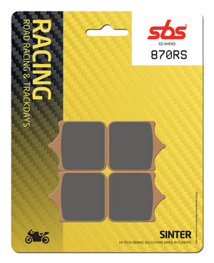 SBS Racing Sinter "Racing" Brake Pads 870 RST - Front