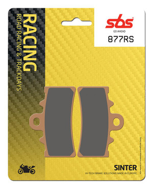 SBS Racing Sinter "Racing" Brake Pads 877 RS - Front
Fitment
Aprilia RS 457
BMW G 310 R/GS (2016+)
KTM RC 390 (2014+)
KTM Duke 390 (2013+)
Same as WRP 7477 F0R
Equivalent to Galfer 450
Equivalent to Vesrah VD-9068
Equivalent to EBC FA606