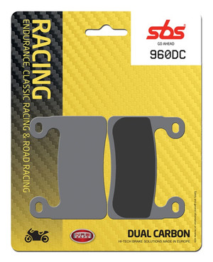 SBS Dual Carbon "Racing" Brake Pads 960 DC - Front