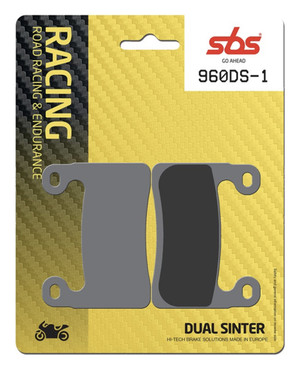 SBS Dual Sinter "Racing" Brake Pads 960 DS / DS1 - Front 