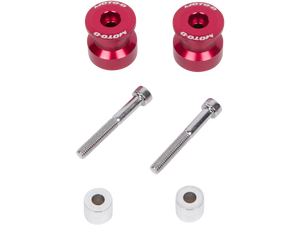 MOTO-D Swingarm Motorcycle Spools (Red) 8MM