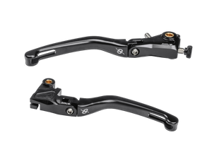 Bonamici Kawasaki ZX-6R (2005+) / ZX-10R (06-15) Folding Levers (Black) - MOTO-D Racing