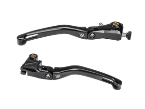 Bonamici Kawasaki ZX-10R (2016+) Folding Levers (Black) - MOTO-D Racing