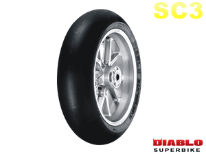 Pirelli Diablo Superbike (SC3) Rear 200/60
(Tire Warmers NOT Required)
