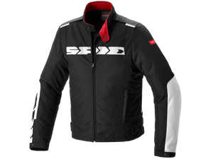 Spidi Solar H2OUT Motorcycle Jacket Black / White