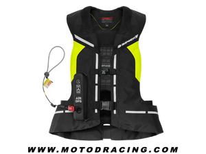 Spidi Air DPS Motorcycle Airbag Vest: MOTO-D Racing