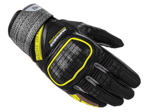 Spidi X-Force Motorcycle Summer Touring Gloves Black / Neon