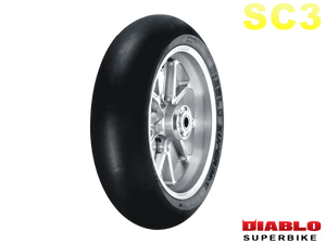 Pirelli Diablo Superbike (SC3) Rear 190/60
(Tire Warmers NOT Required)