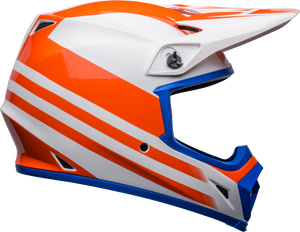 Bell "MX-9" Mips Helmet Disrupt True White/Orange