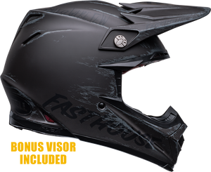 Bell "Moto-9S" Flex Helmet Fasthouse Mojave Matte Black/Gray