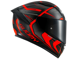 Suomy "TX-Pro" Carbon Helmet Advance Matte Black/Red Size XL